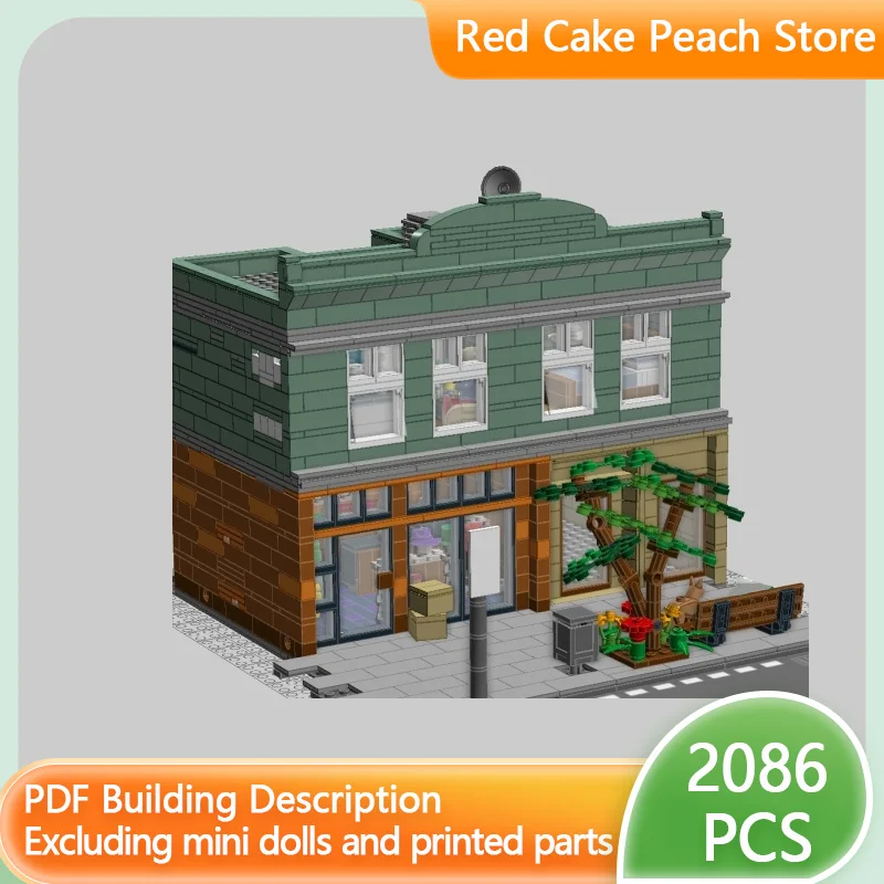 City Street View Model MOC Building Bricks Town Large Hat Shop Modular Technology Children Holiday Gifts Assemble Toys Suit
City Street View Model MOC Building Bricks Town Large Hat Shop Modular Technology Children Holiday Gifts Assemble Toys Suit