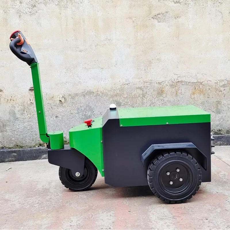 Tractor Loader Small Trailer Logistics Warehouse Handle Tractor Trailer
