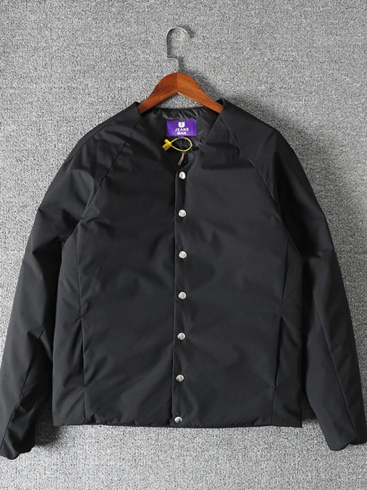 Waterproof down Jaet Men's Outdoor Faion Urban Sle No-Collar Jaet 3D Stereo Design White Du down Filling Regular Fit
Waterproof down Jaet Men's Outdoor Faion Urban Sle No-Collar Jaet 3D Stereo Design White Du down Filling Regular Fit