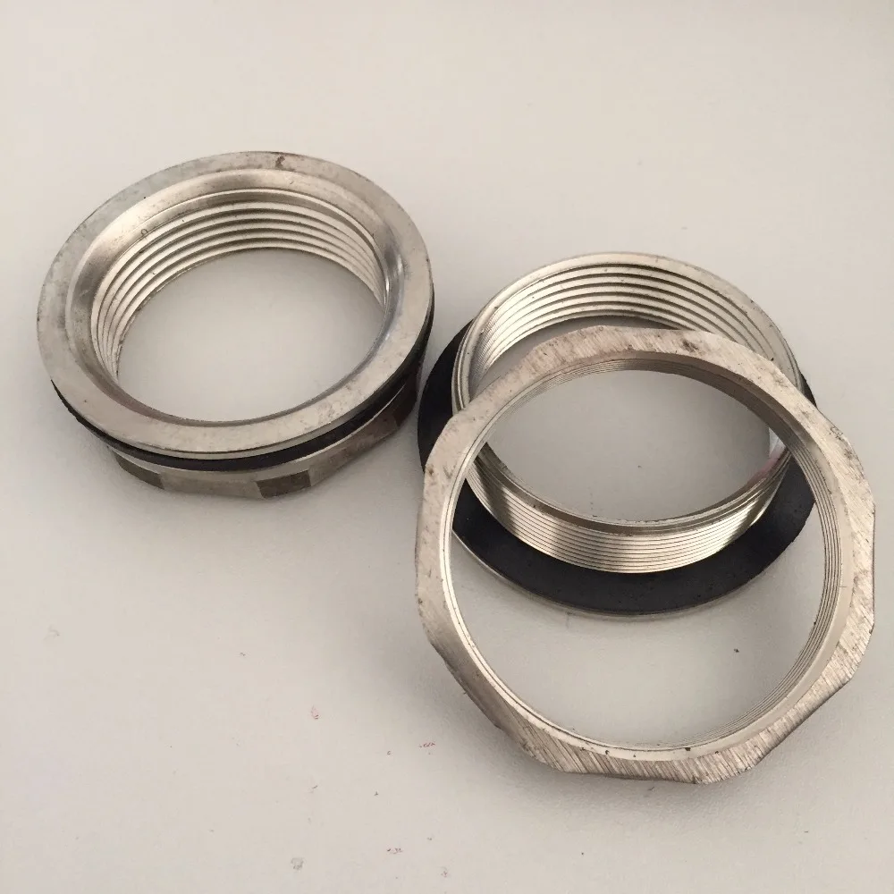 2PCS Stainless Steel Pipe Swivel Fitting Nut Water Tank Connector G1-1/2" BSP LXM
2PCS Stainless Steel Pipe Swivel Fitting Nut Water Tank Connector G1-1/2" BSP LXM