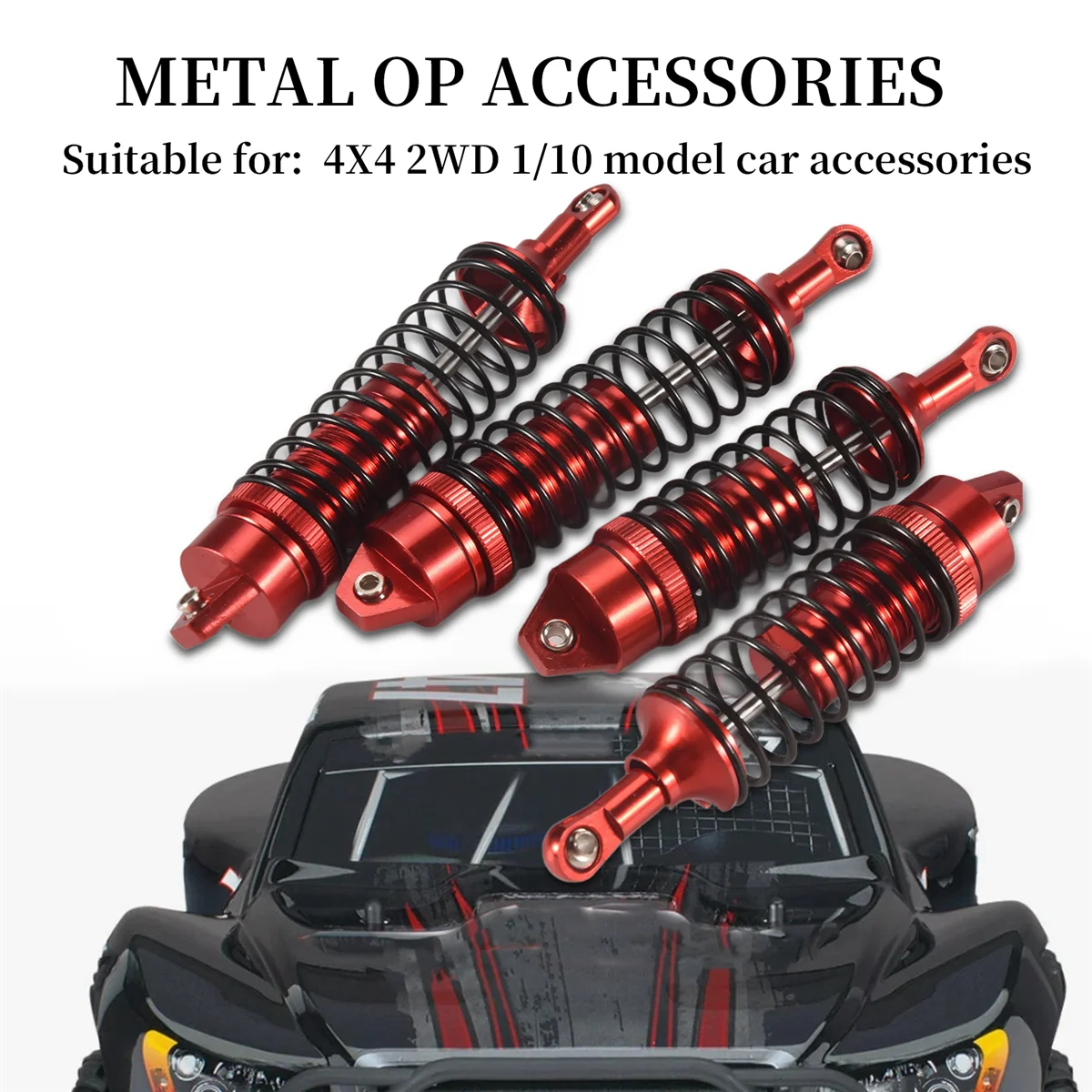 Сверхпрочный металлический передний и задний амортизатор для Traxxas Slash 4X4 VXL 2WD Rustler Stampede Hoss 1/10, детали для обновления радиоуправляемого автомобиля
Сверхпрочный металлический передний и задний амортизатор для Traxxas Slash 4X4 VXL 2WD Rustler Stampede Hoss 1/10, детали для обновления радиоуправляемого автомобиля