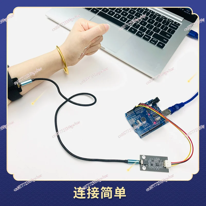 Модуль сбора аналогового сигнала сухого электродного датчика электромиографического (ЭМГ) сигнала мышц с одним проводником
Модуль сбора аналогового сигнала сухого электродного датчика электромиографического (ЭМГ) сигнала мышц с одним проводником