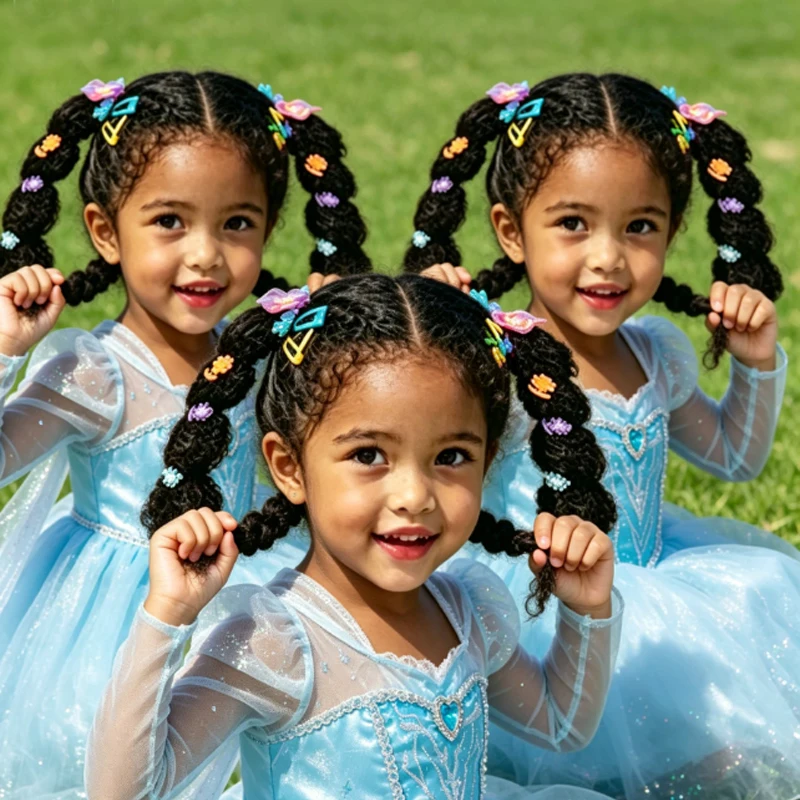 2packs/Hair Ponytail with Beads Clips Bubbles Bubble Puff Afro for Black Kids for Kids Glitter Girls Beauty Accessories
2packs/Hair Ponytail with Beads Clips Bubbles Bubble Puff Afro for Black Kids for Kids Glitter Girls Beauty Accessories