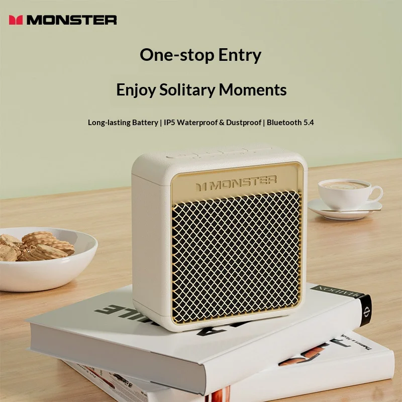 MONSTER YS03 Multi-function Bluetooth Speaker, Outdoor Portable Wireless Mini Audio
MONSTER YS03 Multi-function Bluetooth Speaker, Outdoor Portable Wireless Mini Audio