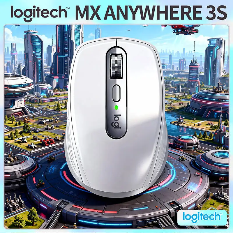 Компактная мышь Logitech MX Anywhere 3S, эргономичный дизайн, перезаряжаемая, с быстрым прокруткой для портативных ПК Mac
Компактная мышь Logitech MX Anywhere 3S, эргономичный дизайн, перезаряжаемая, с быстрым прокруткой для портативных ПК Mac