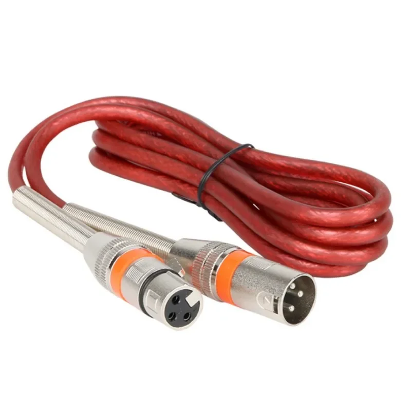 XLR microphone cable High Quality Male Female Audio Cable 1.5m Mixing Amplifier Flat Male to Busbar Microphone Speaker
XLR microphone cable High Quality Male Female Audio Cable 1.5m Mixing Amplifier Flat Male to Busbar Microphone Speaker