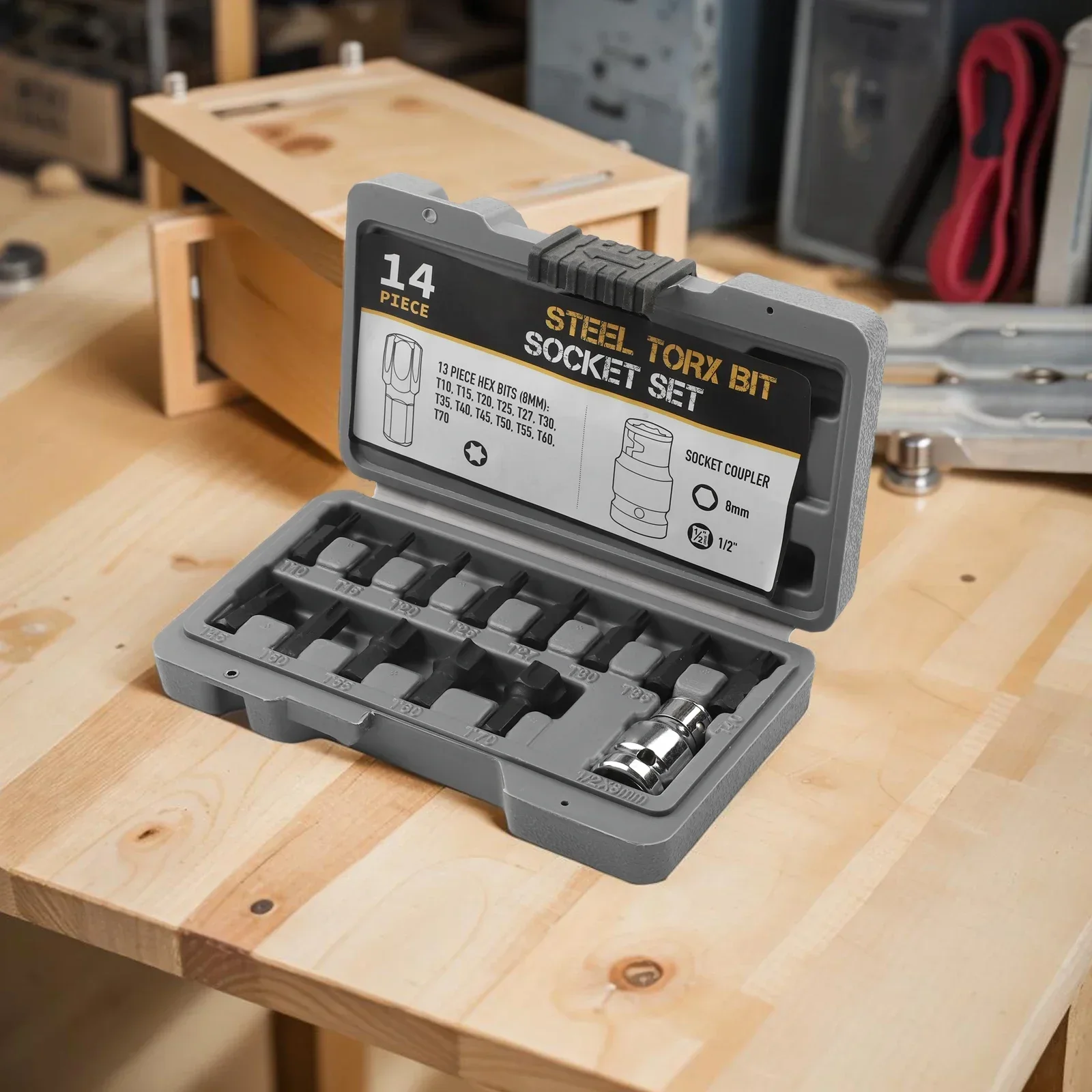 Комплексный набор головок Torx T70 для привода 1/2 дюйма, 14 предметов для автомобильных и домашних ремонтных приборов
Комплексный набор головок Torx T70 для привода 1/2 дюйма, 14 предметов для автомобильных и домашних ремонтных приборов