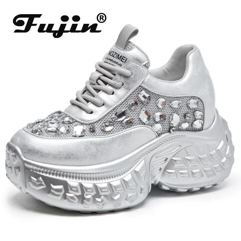Koznoy 8.5cm Air Mesh Synthetic Women Platform Sneakers High Brand Casual Shoes Breathable Ladies Vulcanize Summer Rhinestone
Koznoy 8.5cm Air Mesh Synthetic Women Platform Sneakers High Brand Casual Shoes Breathable Ladies Vulcanize Summer Rhinestone