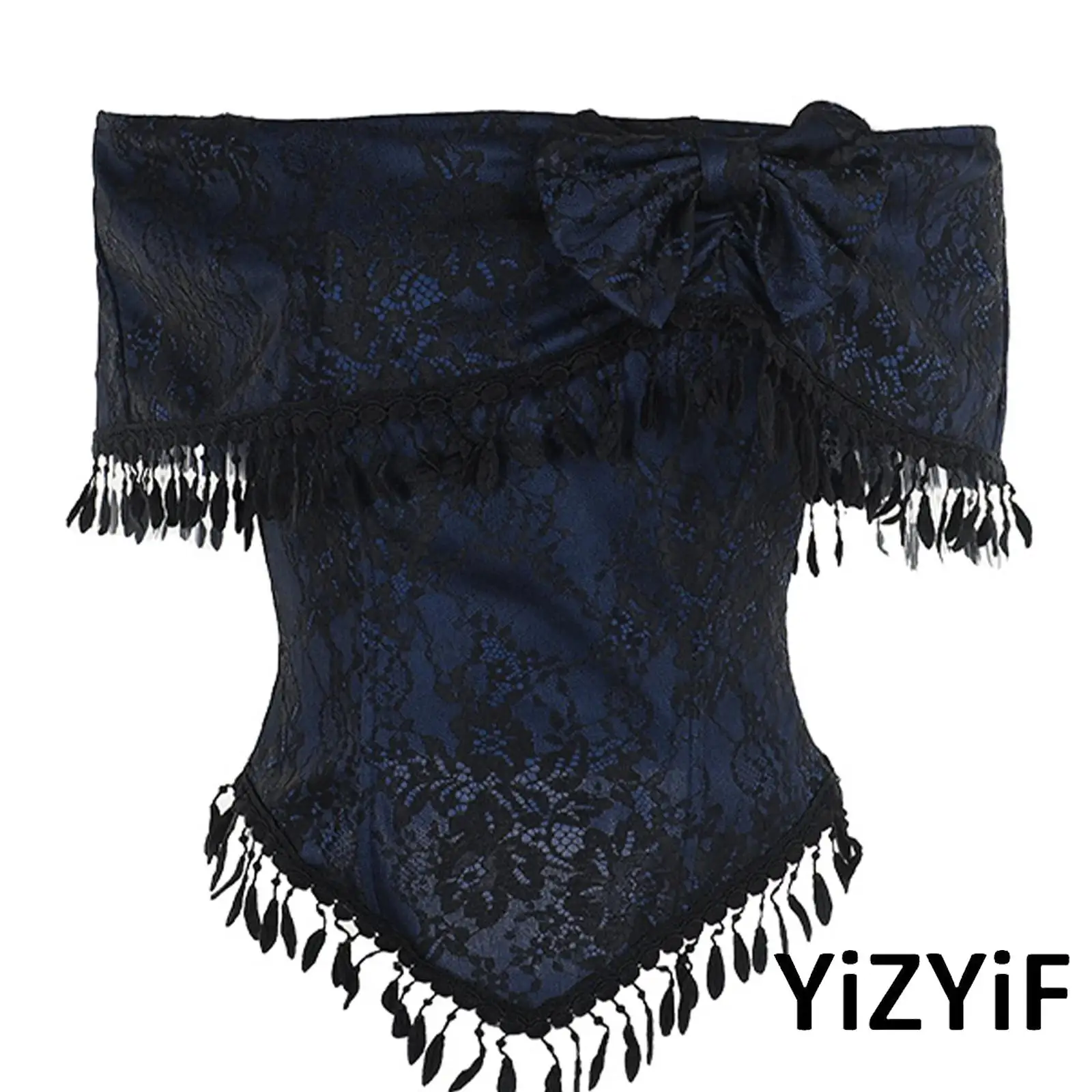 Halloween Womens Gothic Roleplay Lolita Floral Lace Tops Irregular Short Sleeve Tassel Victorian Vampire Medieval Cosplay Blouse
Halloween Womens Gothic Roleplay Lolita Floral Lace Tops Irregular Short Sleeve Tassel Victorian Vampire Medieval Cosplay Blouse