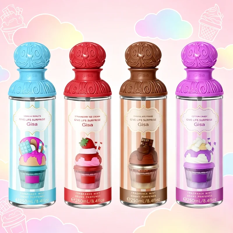 Rich Gourmand Perfume Sweet Strawberry Vanilla Chocolate Scent Body Spray Ice Cream Series Fragrance Body Spray
Rich Gourmand Perfume Sweet Strawberry Vanilla Chocolate Scent Body Spray Ice Cream Series Fragrance Body Spray