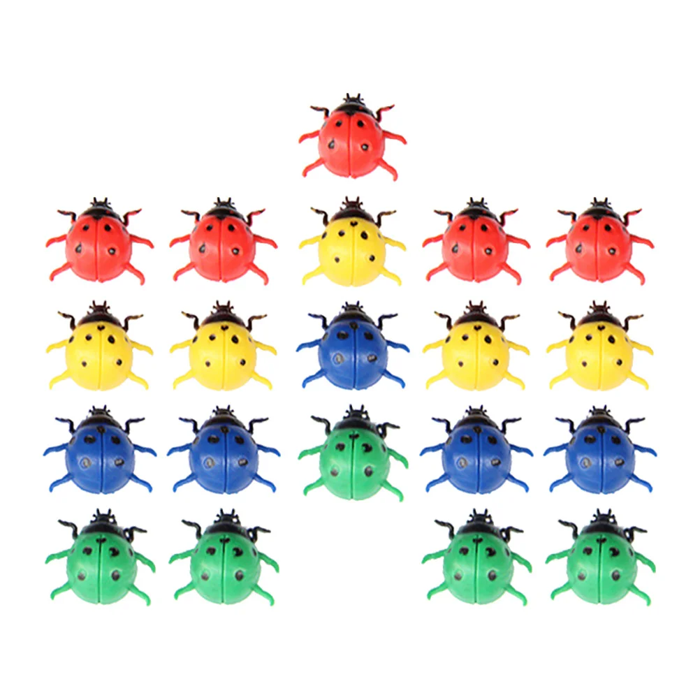 20Pcs Simulation Ladybug Ornaments Resin Educational Insects Decor Kids Cognition Gifts Ladybug Models Imitation Models
20Pcs Simulation Ladybug Ornaments Resin Educational Insects Decor Kids Cognition Gifts Ladybug Models Imitation Models
