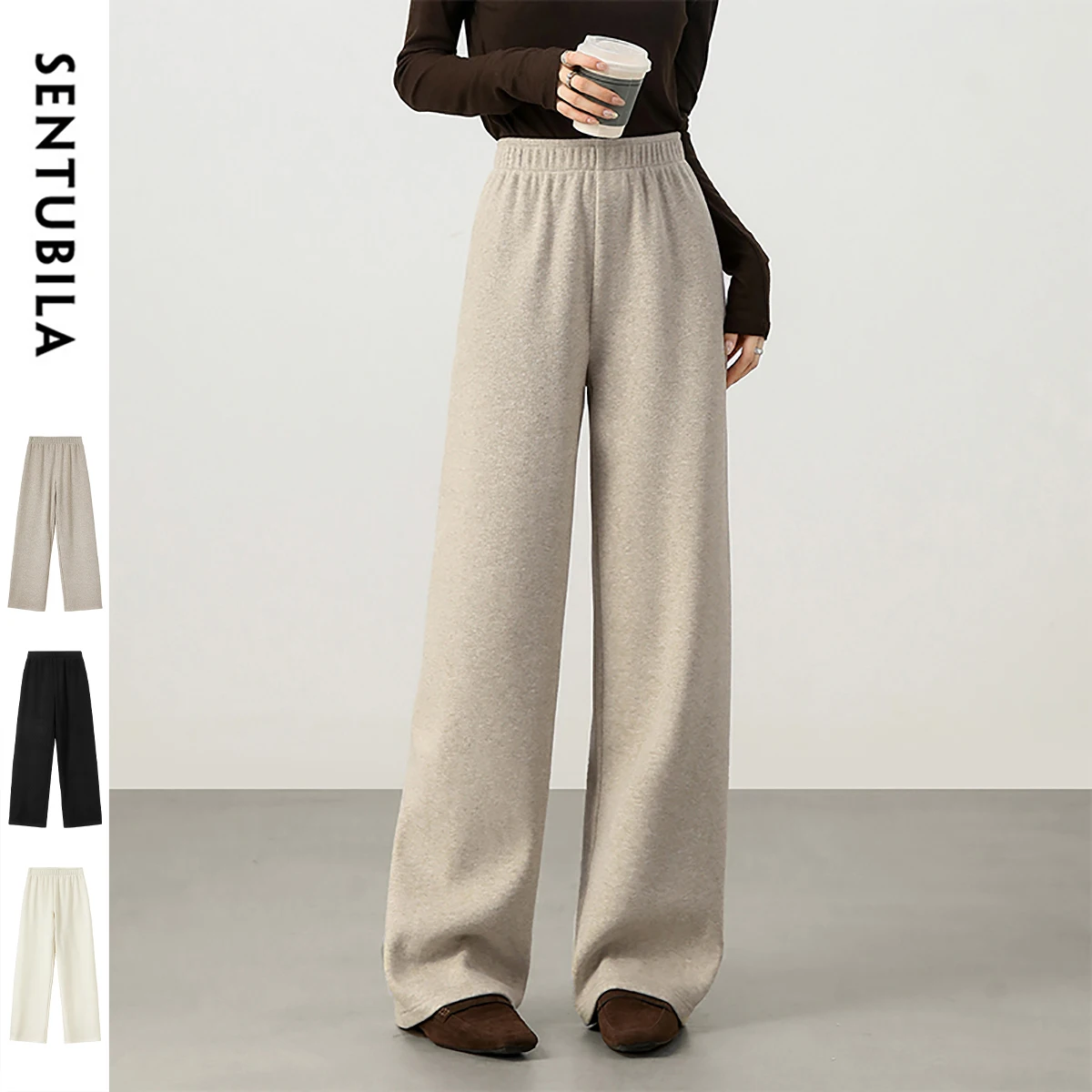 SENTUBILA Warm Winter Pants Women 2024 Straight Leg Comfort Fleece Lined High Waist Casual Trouser Female Clothing 144K58201
SENTUBILA Warm Winter Pants Women 2024 Straight Leg Comfort Fleece Lined High Waist Casual Trouser Female Clothing 144K58201