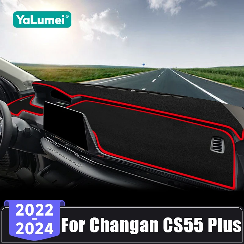 For Changan CS55 Plus 2022 2023 2024 CS55Plus Car Dashboard Cover Sun Shade Mat Avoid Light Pad Instrument Panel Anti-UV Carpets
For Changan CS55 Plus 2022 2023 2024 CS55Plus Car Dashboard Cover Sun Shade Mat Avoid Light Pad Instrument Panel Anti-UV Carpets