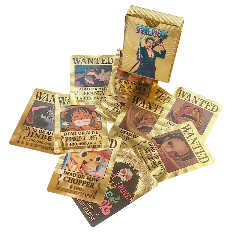 54pcs Anime Peripheral One Piece Playing Cards Color Box Packing Monkey D.Luffy Roronoa Zoro Game Gift Toy
54pcs Anime Peripheral One Piece Playing Cards Color Box Packing Monkey D.Luffy Roronoa Zoro Game Gift Toy