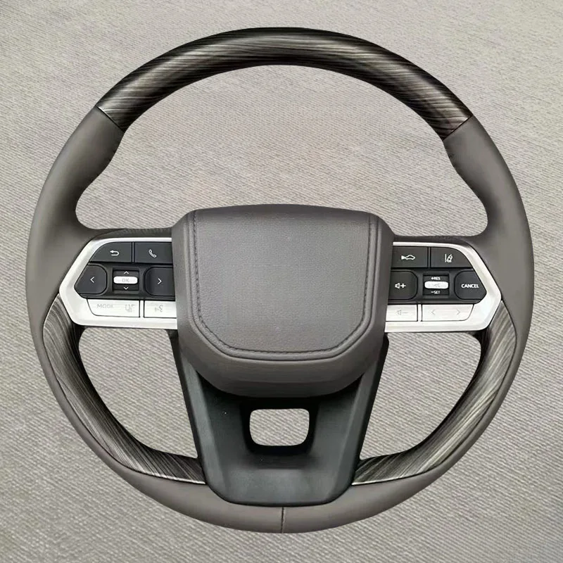 Customized Wood Grain Car Steering Wheel For Toyota LC300 Basto Prado Cool Luze Land Car Interior Accessories Steering Wheel
Customized Wood Grain Car Steering Wheel For Toyota LC300 Basto Prado Cool Luze Land Car Interior Accessories Steering Wheel