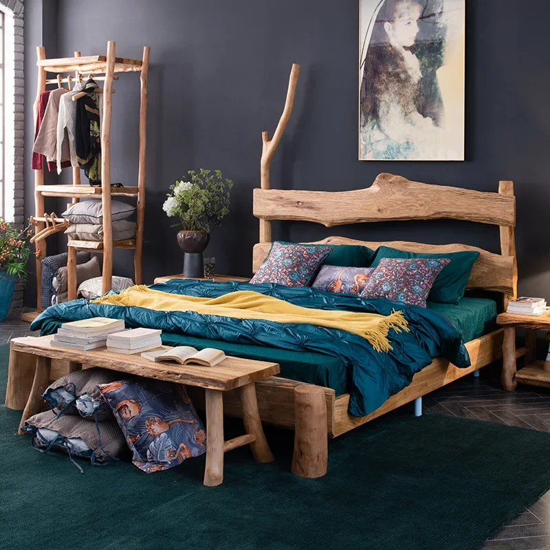 Log Double Bed Camellia Tree Hard-Based Bed Solid Wood Bed & Breakfast Inn Commercial Hotel Furniture
Log Double Bed Camellia Tree Hard-Based Bed Solid Wood Bed & Breakfast Inn Commercial Hotel Furniture