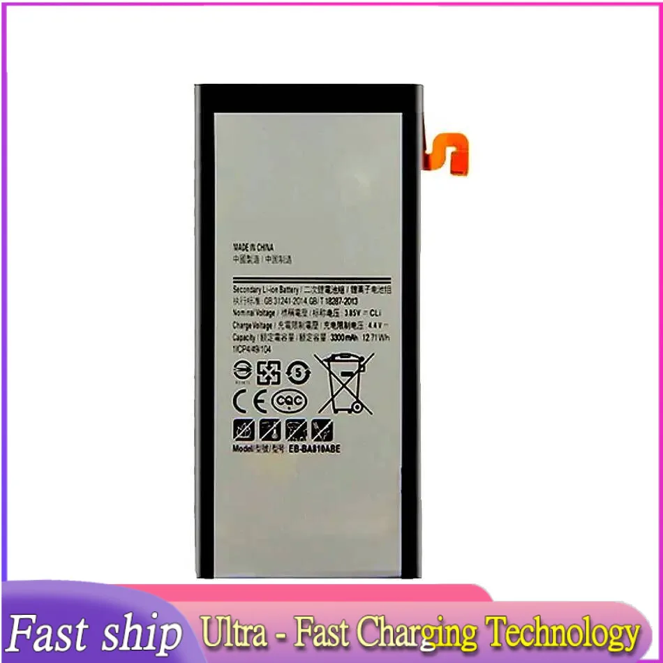 Аккумулятор EB-BA810ABE для Samsung Galaxy A8 2016 SM-A8100 SM-A810F SM-A810YZ SM-A810S A810F DS SM-A810 A8100 A810 A810YZ A810S
Аккумулятор EB-BA810ABE для Samsung Galaxy A8 2016 SM-A8100 SM-A810F SM-A810YZ SM-A810S A810F DS SM-A810 A8100 A810 A810YZ A810S