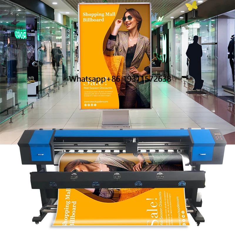 XP600 Eco Solvent Printer 1.8M Canvas Print Plotter Printer for Indoor Billboard Poster Flex Banner Printing Machine
XP600 Eco Solvent Printer 1.8M Canvas Print Plotter Printer for Indoor Billboard Poster Flex Banner Printing Machine