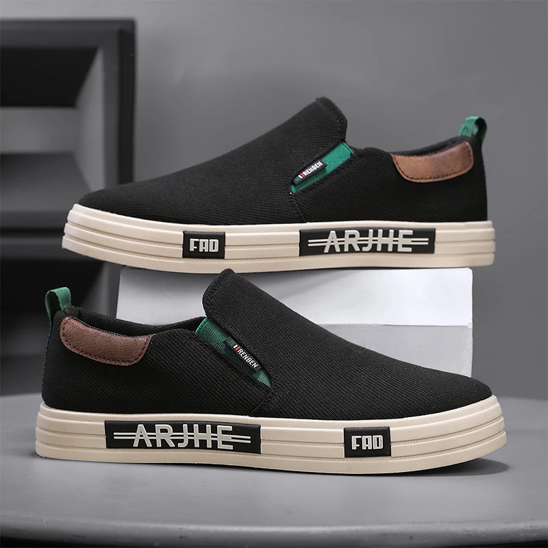 Men's Casual Shoes Canvas Slip-On Loafers Low Style Breathable Light Fashion Shoes for Men Walking White Shoe Zapatos De Hombre
Men's Casual Shoes Canvas Slip-On Loafers Low Style Breathable Light Fashion Shoes for Men Walking White Shoe Zapatos De Hombre