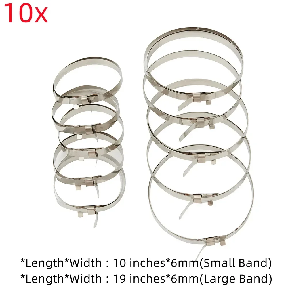 10X New Universal CV Boot Clips Kit Stainless Steel Axle CV Joint Boot Crimp Clamp Kit Set Short Large Bands Car Accessories
10X New Universal CV Boot Clips Kit Stainless Steel Axle CV Joint Boot Crimp Clamp Kit Set Short Large Bands Car Accessories