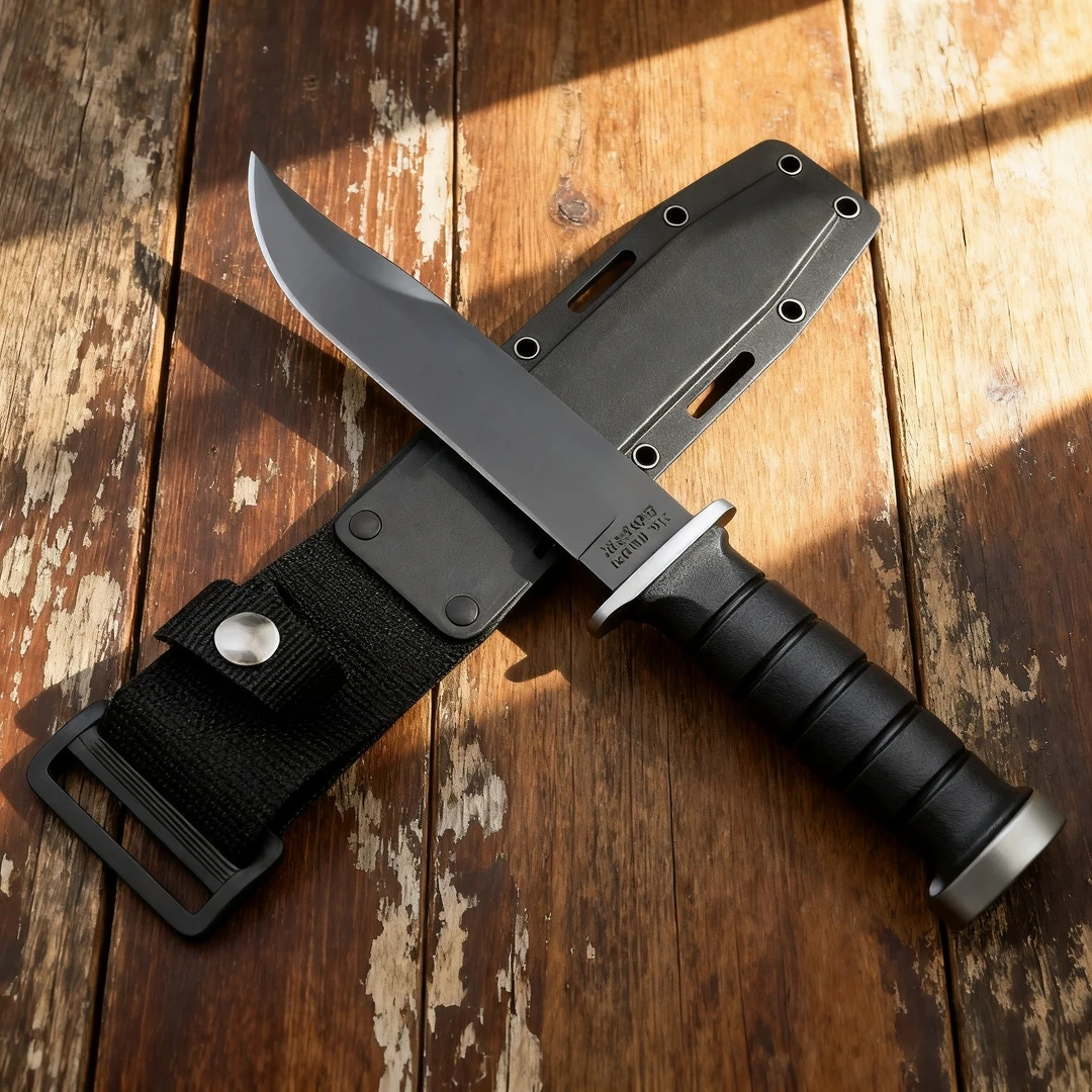 KA-1282, Jungle Obstacle Clearance Knife, Emergency Outdoor Knife for Camping and Exploration 1095 High Carbon Steel Knife
KA-1282, Jungle Obstacle Clearance Knife, Emergency Outdoor Knife for Camping and Exploration 1095 High Carbon Steel Knife