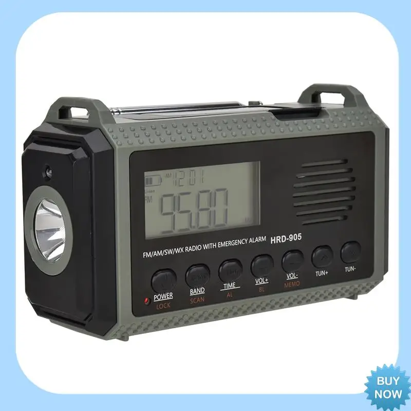 A47Z Solar Hand Crank AM FM SW NOAA Weather Radio 4 Ways Powered 10000Mah Multifunction Radio Torch SOS Alarm Power Bank
A47Z Solar Hand Crank AM FM SW NOAA Weather Radio 4 Ways Powered 10000Mah Multifunction Radio Torch SOS Alarm Power Bank
