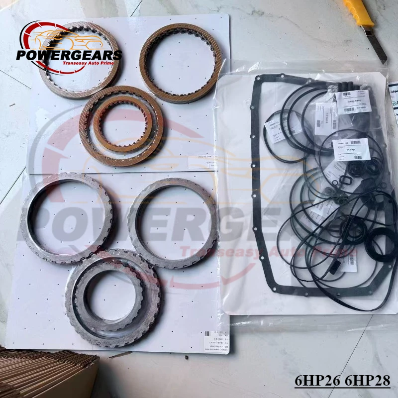New 6HP26 6HP28 Auto Transmission Master Kit Clutch Plates Friction Suit For BMW Audi Land Rover Jaguar
New 6HP26 6HP28 Auto Transmission Master Kit Clutch Plates Friction Suit For BMW Audi Land Rover Jaguar