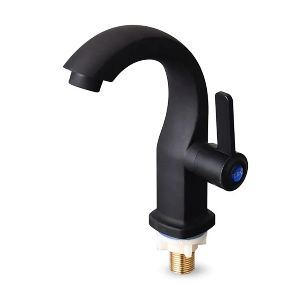Single Cold Bathroom Basin Faucet Multifunction Anti-corrosion Single Lever Hole Tap Modern Safety Deck Mounted Sink Faucet
Single Cold Bathroom Basin Faucet Multifunction Anti-corrosion Single Lever Hole Tap Modern Safety Deck Mounted Sink Faucet