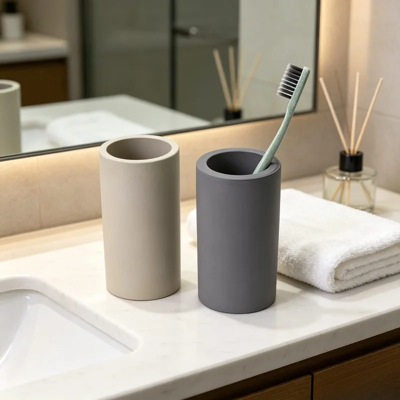 1/2pcs Japanese Style Diatomite Toothbrush Holder Fast Water Absorption Non-Drilling Storage Cup for Bathroom
1/2pcs Japanese Style Diatomite Toothbrush Holder Fast Water Absorption Non-Drilling Storage Cup for Bathroom