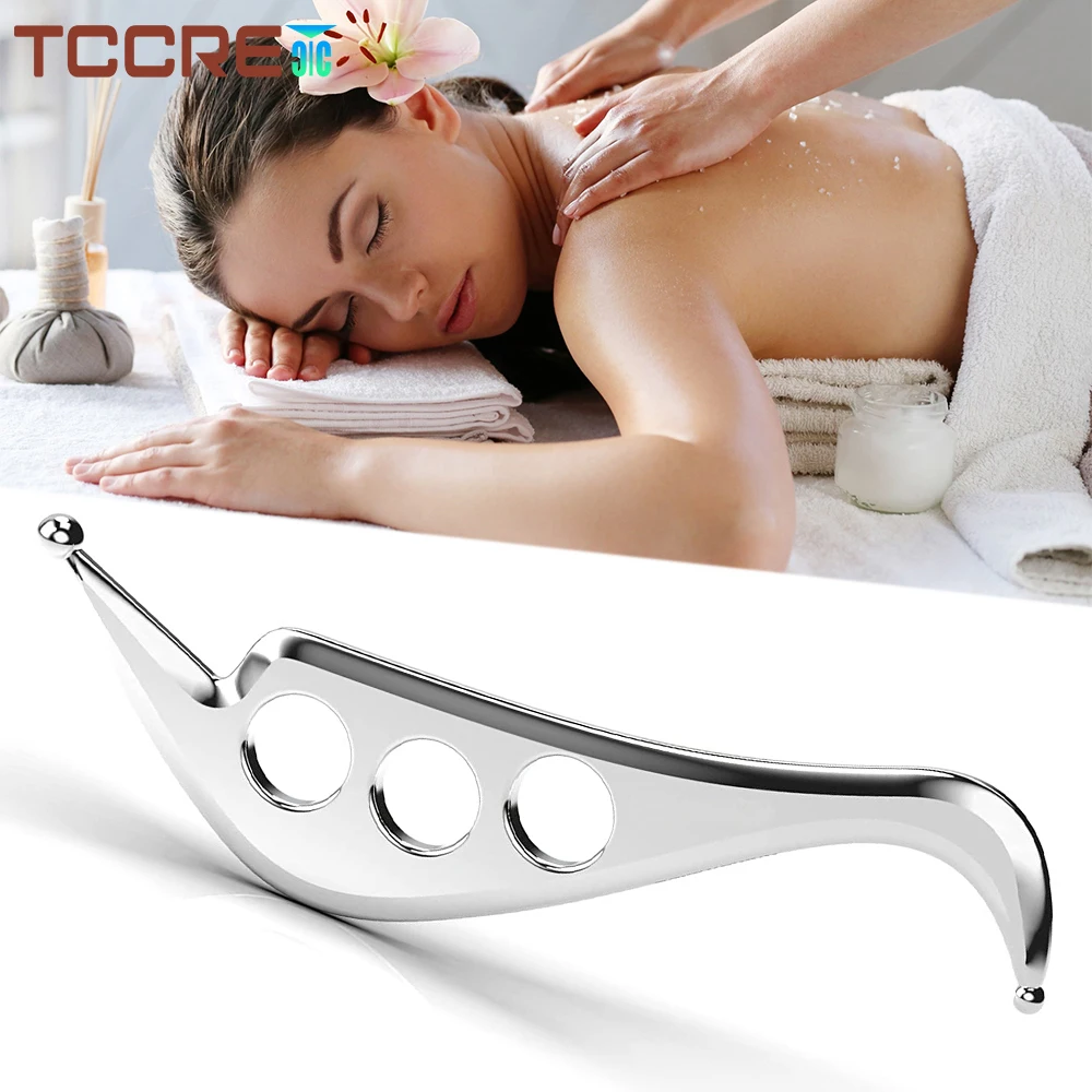 Fitness Muscle Scraping Massager Skin Tissue Myofascial Release Physical Therapy Fascial Knife Gua Sha Scraper Stainless Steel
Fitness Muscle Scraping Massager Skin Tissue Myofascial Release Physical Therapy Fascial Knife Gua Sha Scraper Stainless Steel