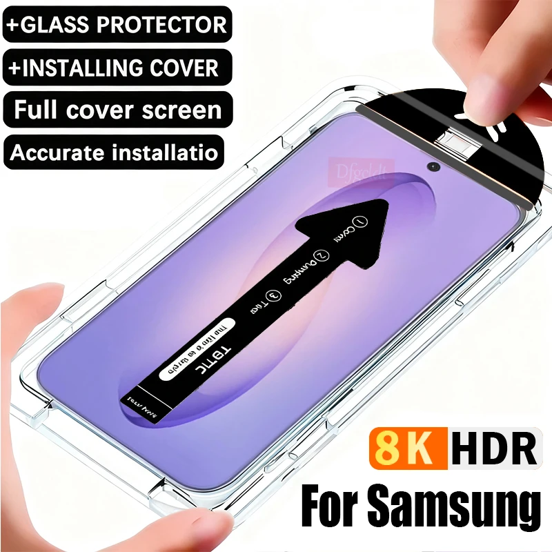8K Auto Installation Dust Free Protective Tempered Glass For Samsung Galaxy S26 Ultra S26+ A57 A37 Full Cover Screen Protector
8K Auto Installation Dust Free Protective Tempered Glass For Samsung Galaxy S26 Ultra S26+ A57 A37 Full Cover Screen Protector