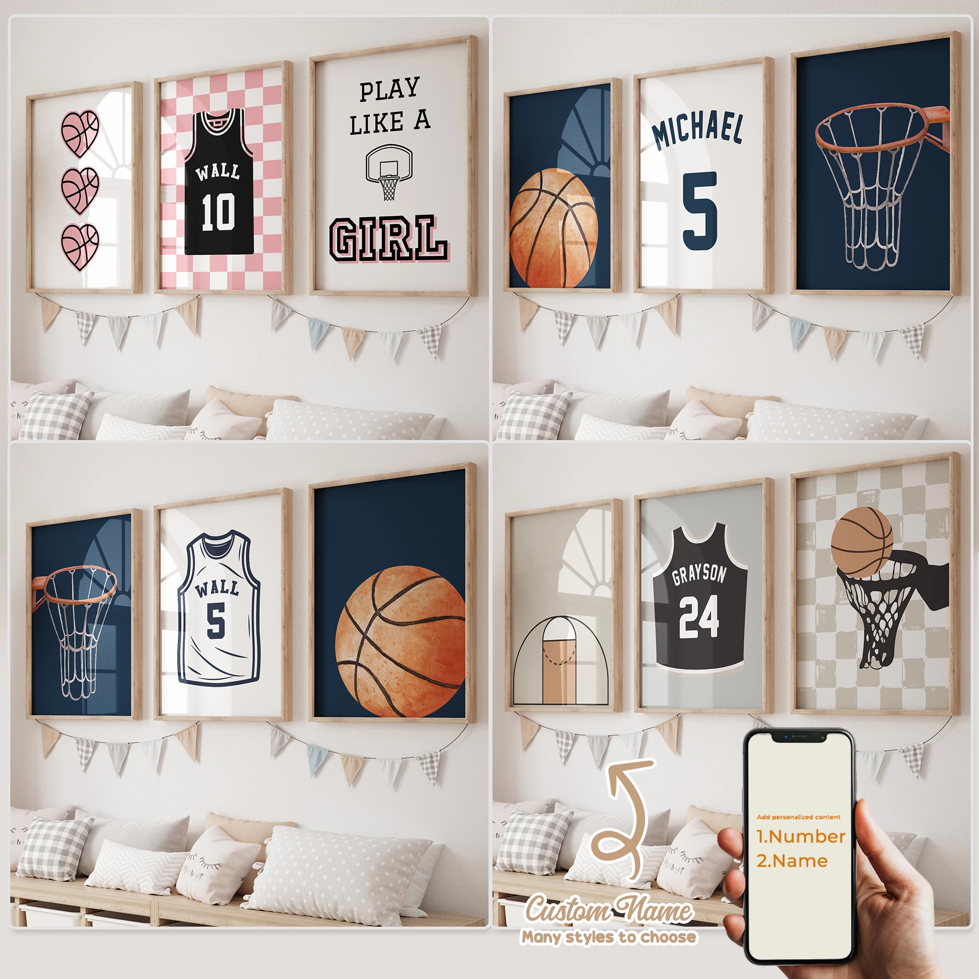 3pcs/Set Custom Sport Basketball Nubmer And Name Wall Art Print Picture Poster Canvas For Living Room Kids Room Home Decor
3pcs/Set Custom Sport Basketball Nubmer And Name Wall Art Print Picture Poster Canvas For Living Room Kids Room Home Decor
