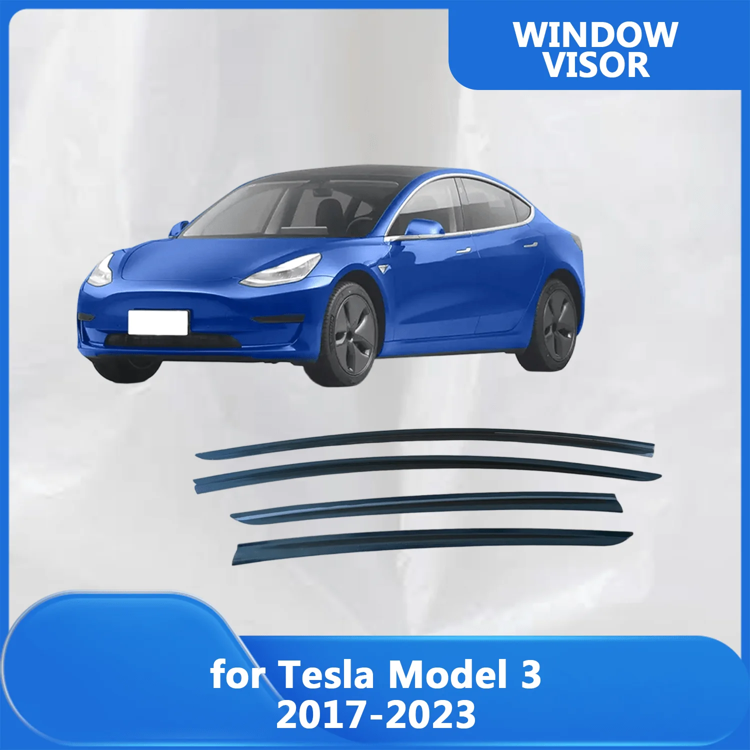 Оконный козырек для Tesla Model 3 2017 2018 2019 2020 2021 2022 2023, ветрозащитные дефлекторы, защита от дождя, дверной козырек, вентиляционное отверстие
Оконный козырек для Tesla Model 3 2017 2018 2019 2020 2021 2022 2023, ветрозащитные дефлекторы, защита от дождя, дверной козырек, вентиляционное отверстие
