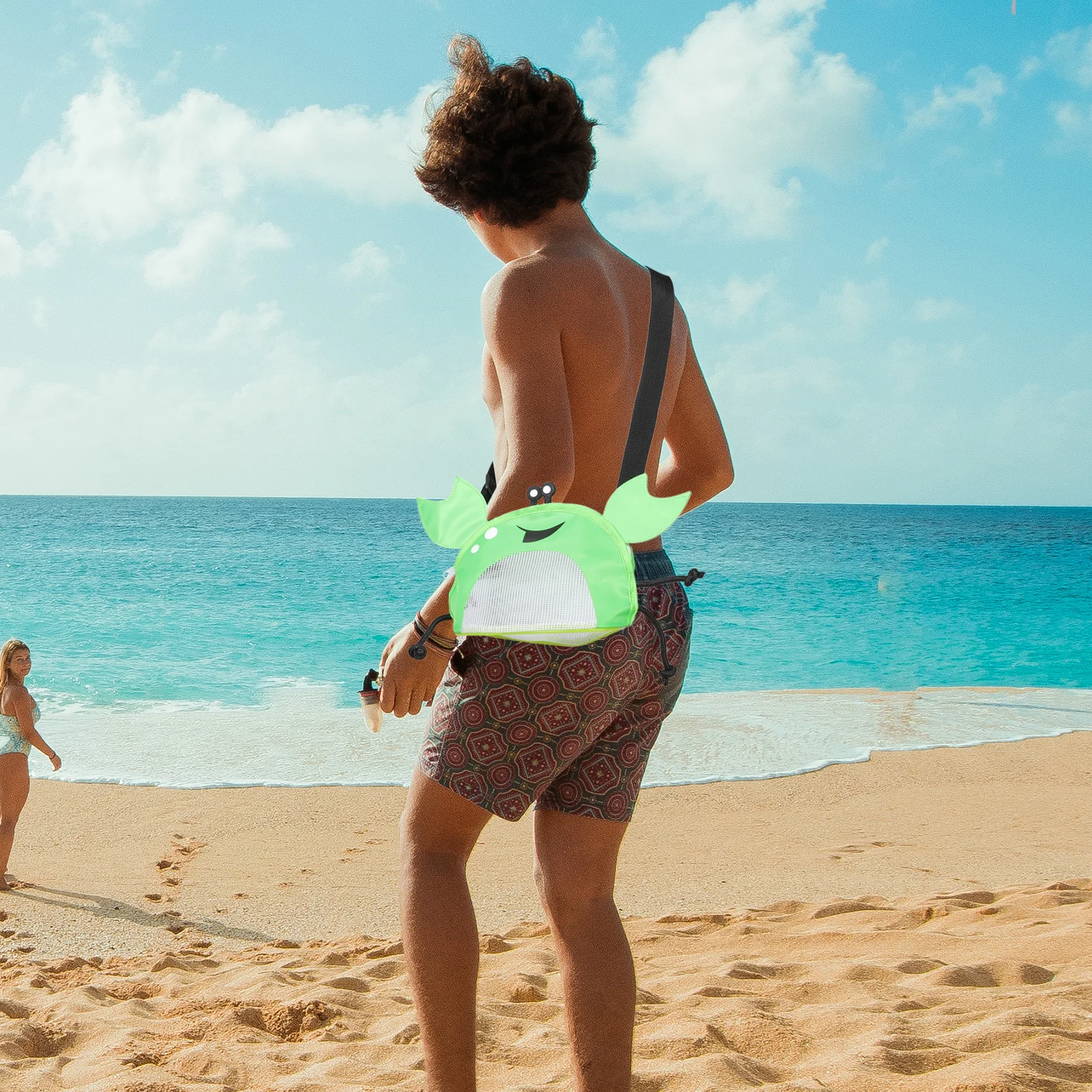 Детская сетчатая пляжная сумка-ракушка, прочный креативный органайзер для путешествий, легкая детская сетчатая сумка для пляжных сумок для бассейна 
Детская сетчатая пляжная сумка-ракушка, прочный креативный органайзер для путешествий, легкая детская сетчатая сумка для пляжных сумок для бассейна