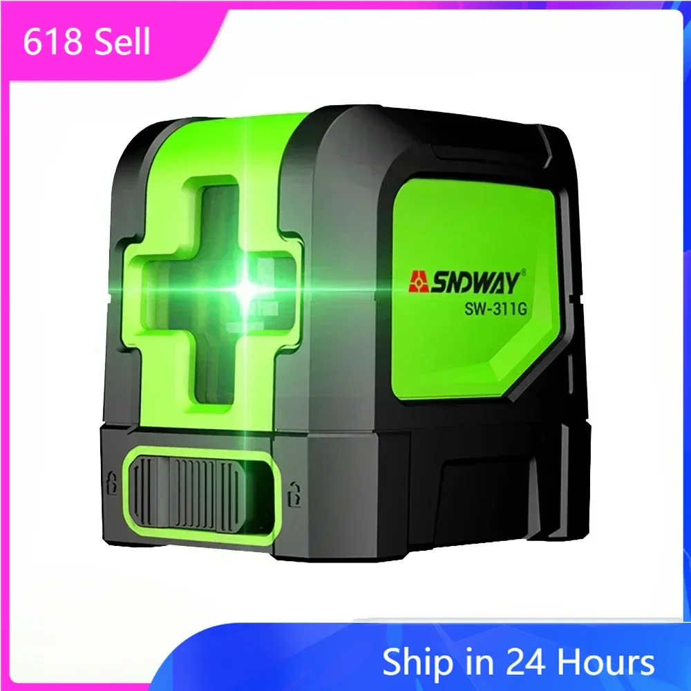 FANYUE SW-311G 2 Lines Laser Level Meter Horizontal And Vertical Green Beam Self Leveling Mini Module Laser Level Line Tool
FANYUE SW-311G 2 Lines Laser Level Meter Horizontal And Vertical Green Beam Self Leveling Mini Module Laser Level Line Tool