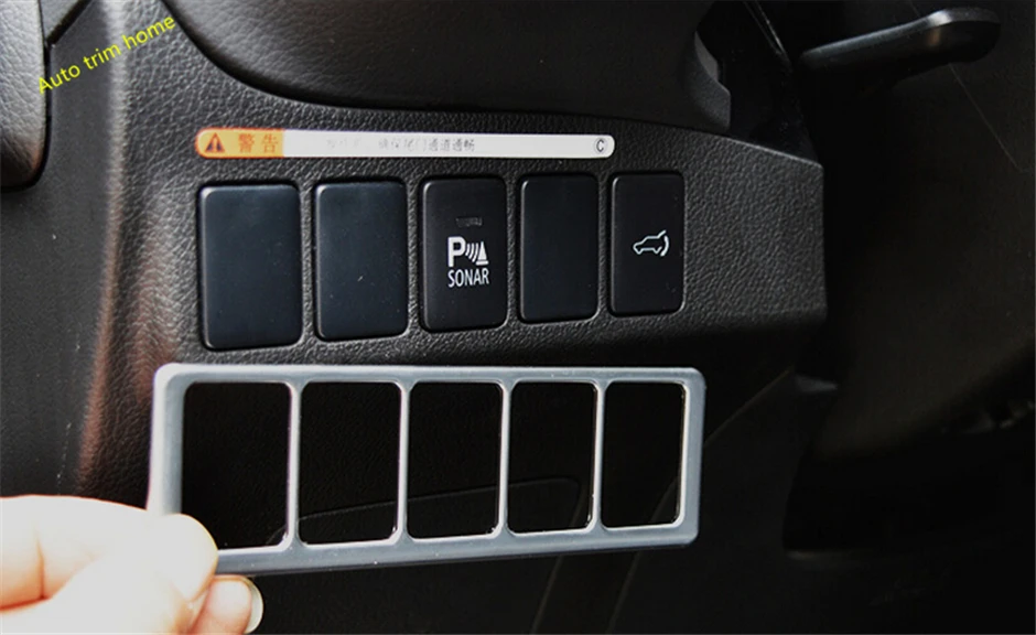 Car Accessories Head Lights Lamps Switch Button Decoration Frame Cover Trim Fit For Mitsubishi Outlander 2013 - 2017
Car Accessories Head Lights Lamps Switch Button Decoration Frame Cover Trim Fit For Mitsubishi Outlander 2013 - 2017