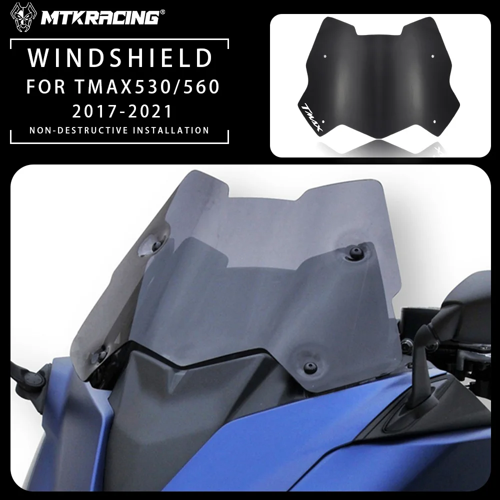 For YAMAHA TMAX530/560 2017-2021 Motorcycle Sport Opaque Windshield Windscreen Visor T-MAX 560 530 Accessories
For YAMAHA TMAX530/560 2017-2021 Motorcycle Sport Opaque Windshield Windscreen Visor T-MAX 560 530 Accessories