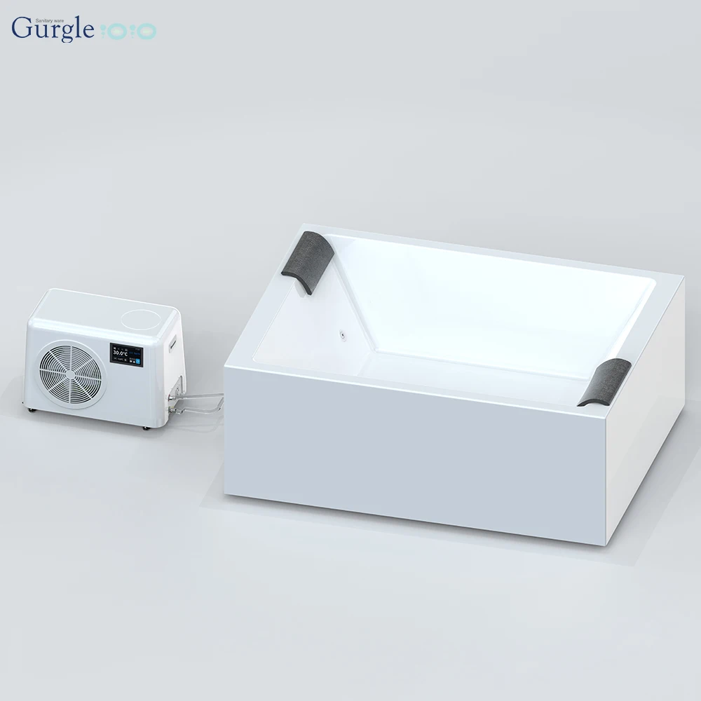 2 Person Acrylic Freestanding Ice Bath Sports Recovery Indoor Outdoor Cold Plunge Tub With Chiller
2 Person Acrylic Freestanding Ice Bath Sports Recovery Indoor Outdoor Cold Plunge Tub With Chiller