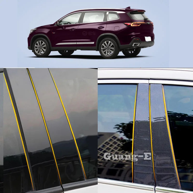 Car PC Material Pillar Post Cover Door Trim Window Molding Sticke 6pcs For Chery Tiggo 8/Plus 2018 2019 2020 2021 2022 2023 2024
Car PC Material Pillar Post Cover Door Trim Window Molding Sticke 6pcs For Chery Tiggo 8/Plus 2018 2019 2020 2021 2022 2023 2024