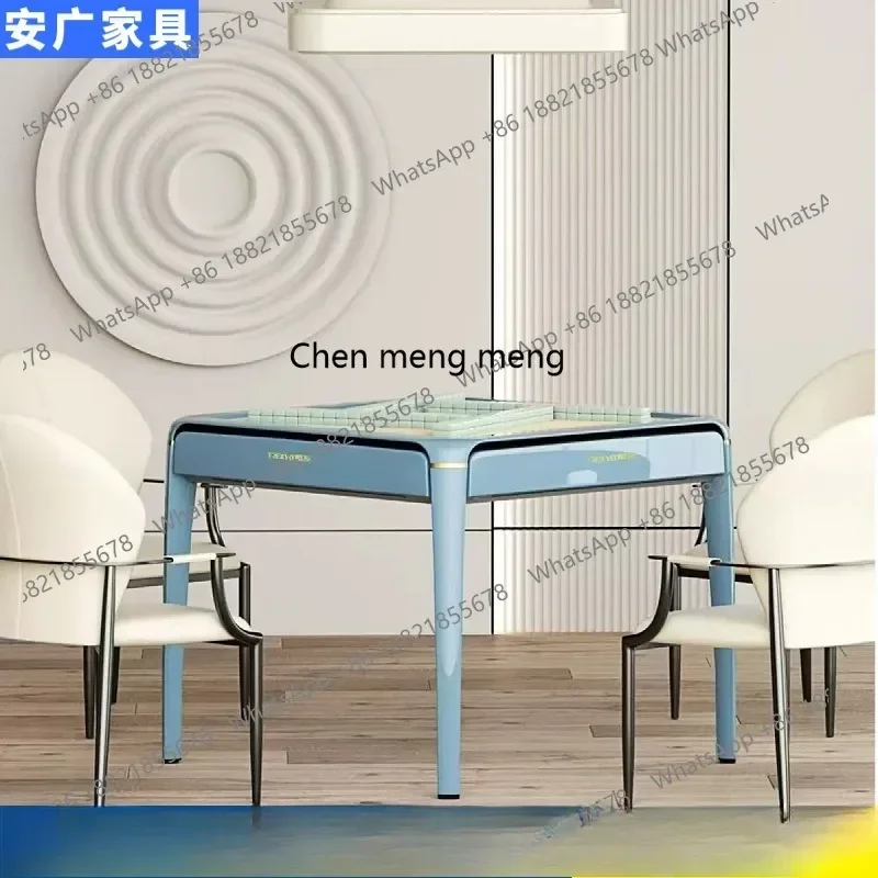 K4050 Automatic mahjong machine Square dormitory chess and card table Mute integrated dual-purpose household mahjong machine
K4050 Automatic mahjong machine Square dormitory chess and card table Mute integrated dual-purpose household mahjong machine