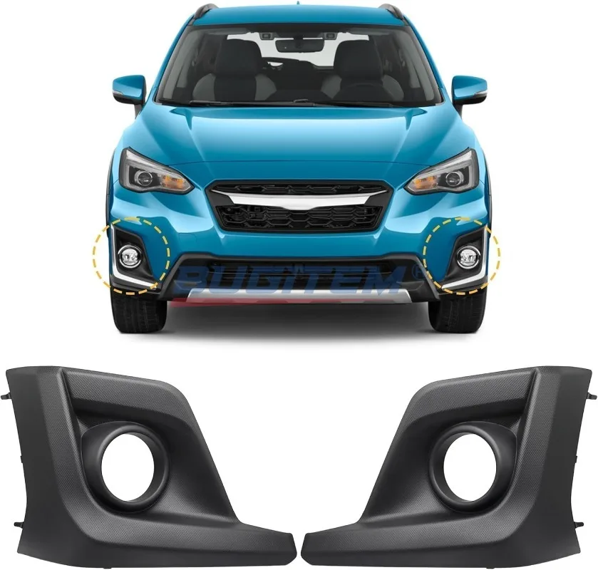 2PCS/Set Front Bumper Fog Light Bezel Cover 57731FL082 57731FL092 Fog Lamp Panel Trim with Hole For 2018-2020 Subaru Crosstrek
2PCS/Set Front Bumper Fog Light Bezel Cover 57731FL082 57731FL092 Fog Lamp Panel Trim with Hole For 2018-2020 Subaru Crosstrek