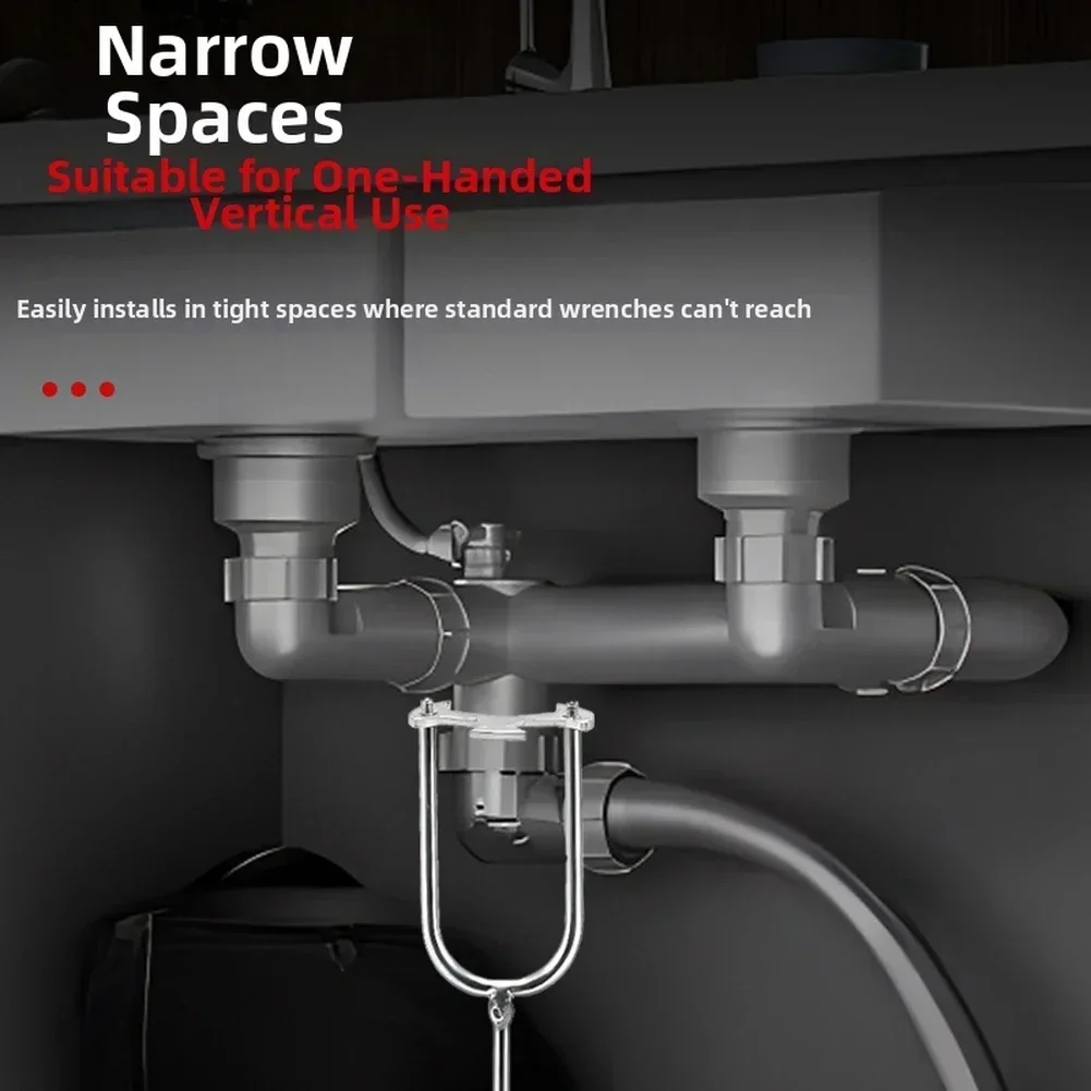 1set Under Sink Wrench Faucet Tool Multifunctional Basin Wrench Plumbing Tool Kit For Faucet Installation Removal In Kitchen
1set Under Sink Wrench Faucet Tool Multifunctional Basin Wrench Plumbing Tool Kit For Faucet Installation Removal In Kitchen