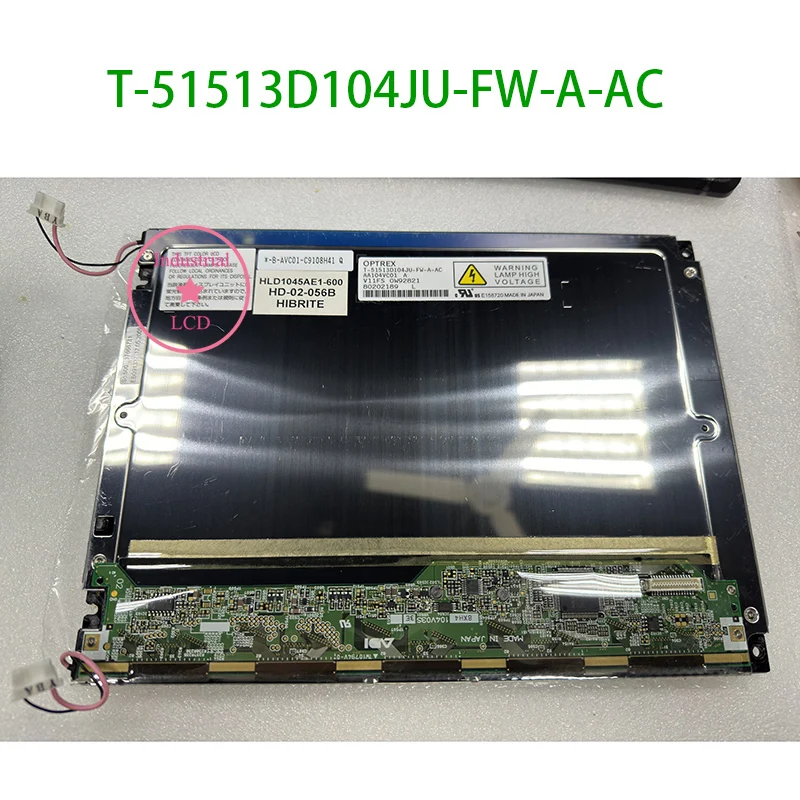 LCD T-51513D104JU-FW-A-AC Original 10.4 Inch Display Screen Panel 640×480
LCD T-51513D104JU-FW-A-AC Original 10.4 Inch Display Screen Panel 640×480