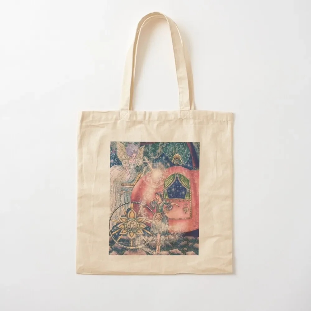 Cinderella's Transformation Fairy Godmother Illustration Tote Bag canvas tote Canvas shoulder bag
Cinderella's Transformation Fairy Godmother Illustration Tote Bag canvas tote Canvas shoulder bag
