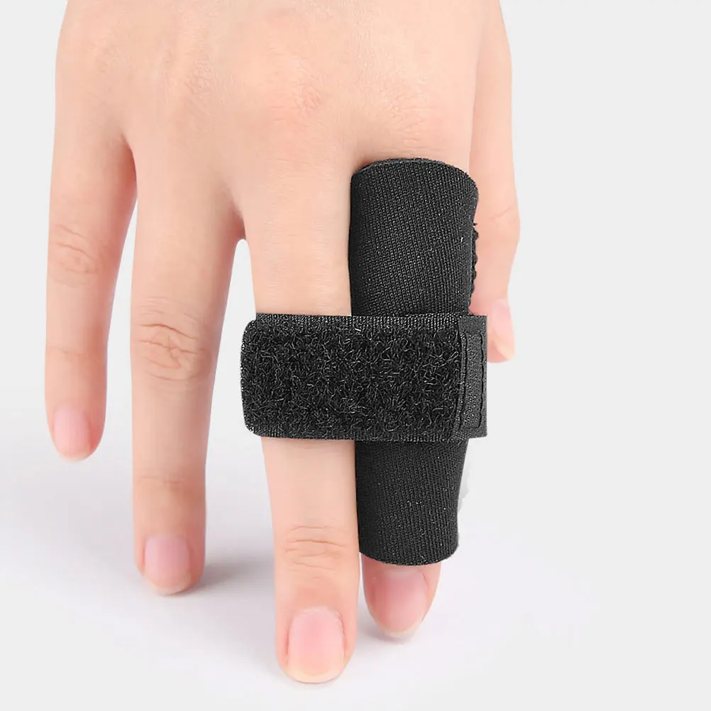 2 Pcs Finger Guard Brace Wrapped Athletic Tape Sleeves Strap Protectors Fixed Basketball
2 Pcs Finger Guard Brace Wrapped Athletic Tape Sleeves Strap Protectors Fixed Basketball