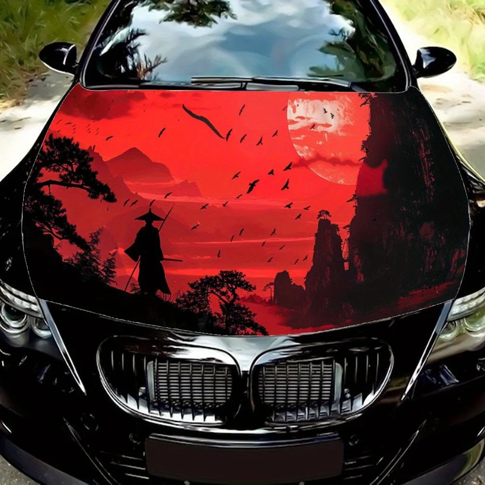 Japanese Samurai Red Sun Cliff Car Hood Wrap Color Vinyl Sticker Truck Graphic Bonnet Auto Accessories Decoration Decal Gift
Japanese Samurai Red Sun Cliff Car Hood Wrap Color Vinyl Sticker Truck Graphic Bonnet Auto Accessories Decoration Decal Gift