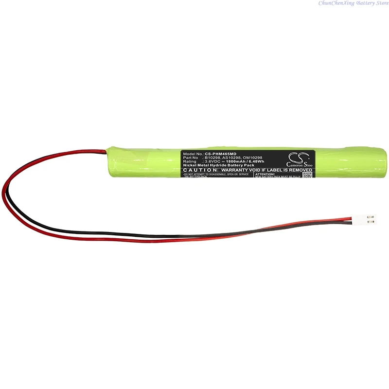 Медицинская батарея B10298 AS10298 OM10298 3,6 В 1800 мАч для Philips HP4745 ЭКГ кардиограф для мониторинга сердца M4745A M4750A + инструмент
Медицинская батарея B10298 AS10298 OM10298 3,6 В 1800 мАч для Philips HP4745 ЭКГ кардиограф для мониторинга сердца M4745A M4750A + инструмент