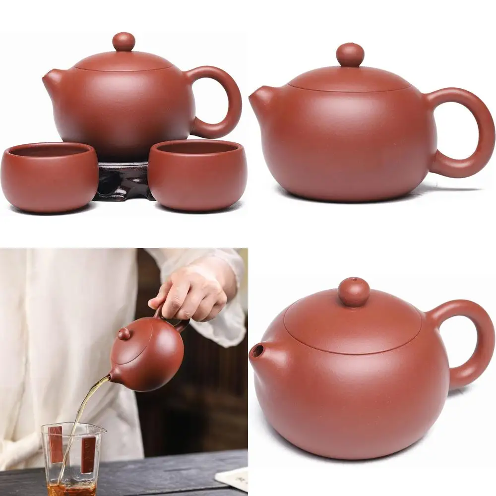 Набор чайников из китайской глины ручной работы, емкость 7,8 унций со встроенным фильтром для заваривания чая кунг-фу
Набор чайников из китайской глины ручной работы, емкость 7,8 унций со встроенным фильтром для заваривания чая кунг-фу