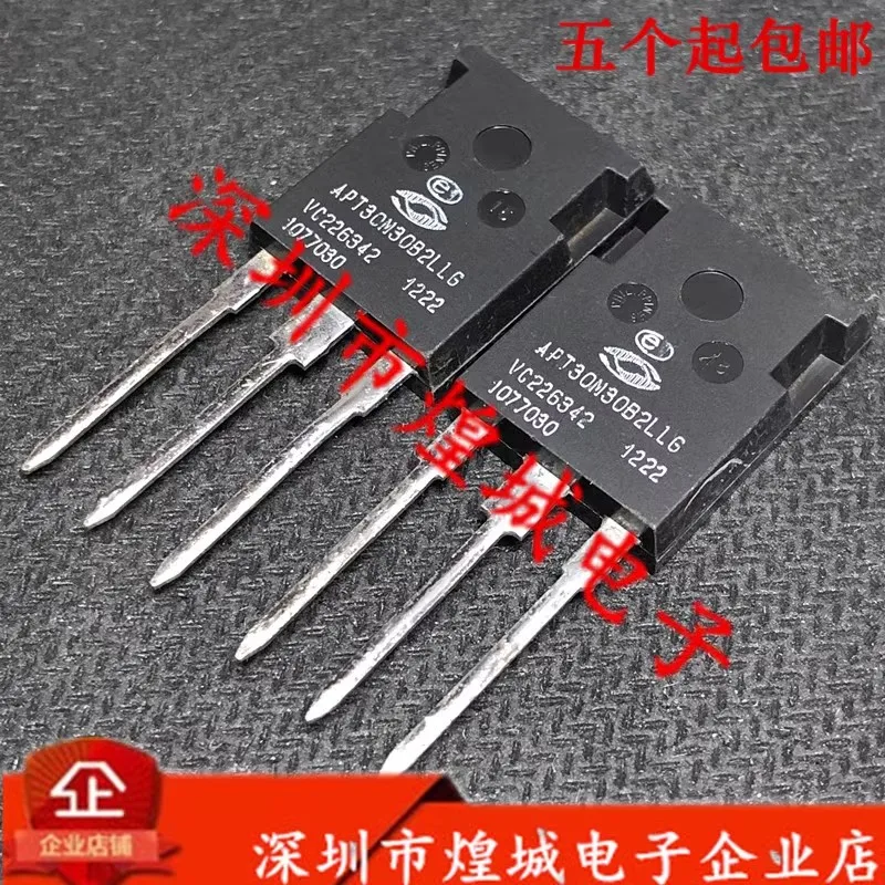 5PCS APT30M30B2LLG TO-247 300V 100A Brand new in stock, can be purchased directly from Shenzhen Huangcheng Electronics
5PCS APT30M30B2LLG TO-247 300V 100A Brand new in stock, can be purchased directly from Shenzhen Huangcheng Electronics