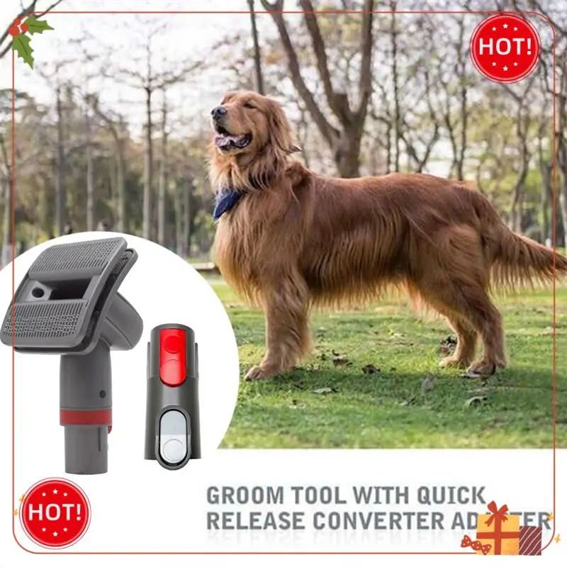 ABLE-Pet Grooming Kit With V6 Converter For Dyson V7 V8 V10 V11 V15 Vacuum Attachment Dog Cat Pet Bed Brush Groom Tool
ABLE-Pet Grooming Kit With V6 Converter For Dyson V7 V8 V10 V11 V15 Vacuum Attachment Dog Cat Pet Bed Brush Groom Tool
